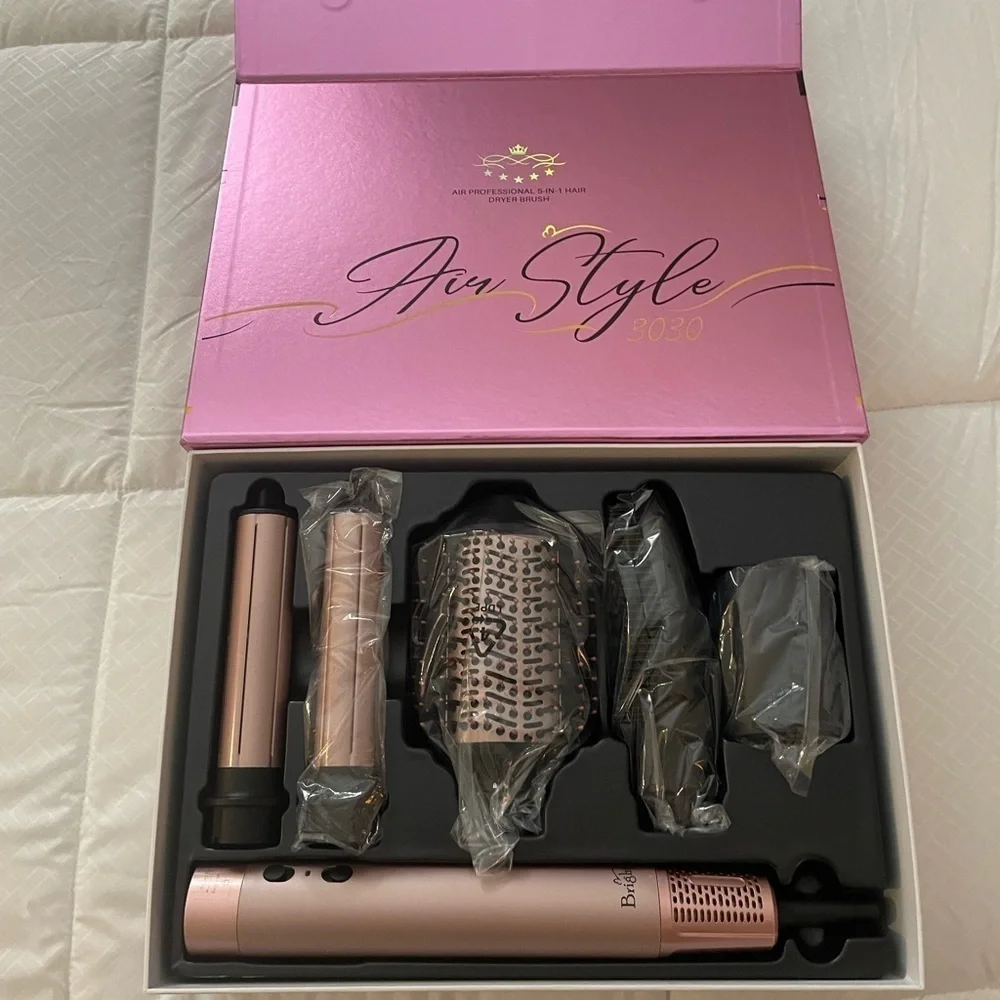 Brightup Air Style- 5 in 1 professional multifunctional hair dryer styler​​​​​​​